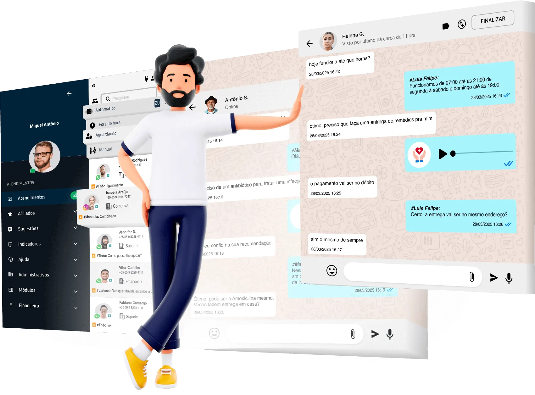 CRM Whats Pro App